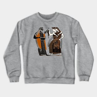 Dionysos and two Maenads Crewneck Sweatshirt